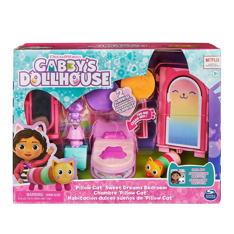 Gabby-s-Dollhouse-Sala-de-Luxo-Pillow-Cat---Sunny-