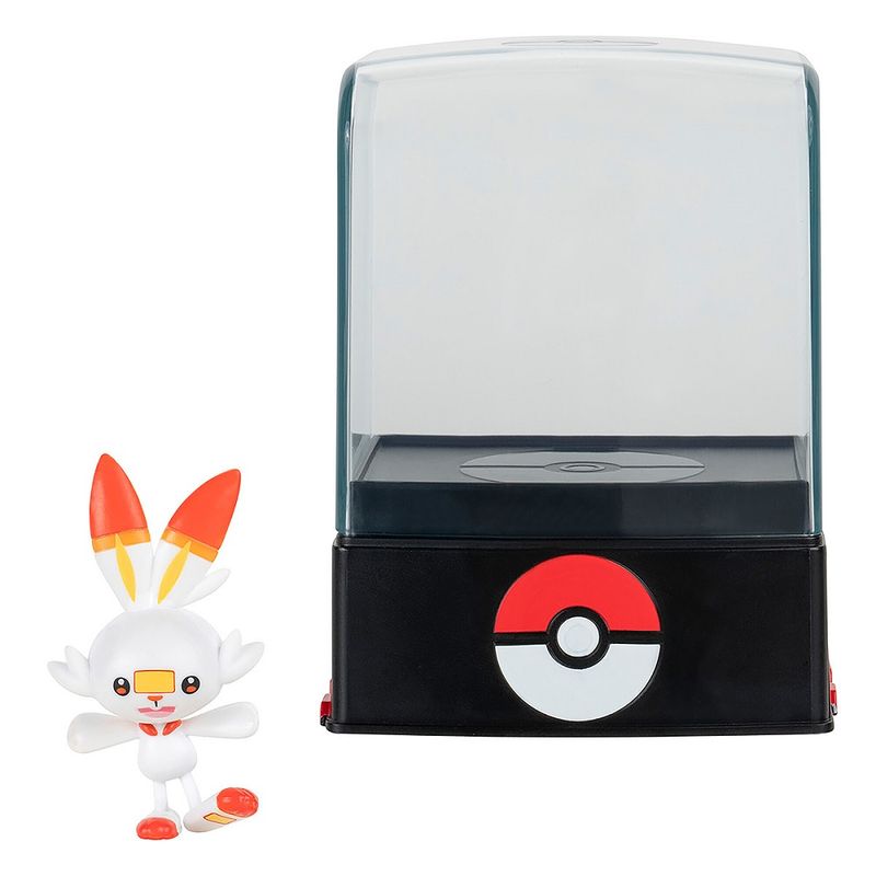 Pokemon-Figura-de-Batalha-com-Case-Scorbunny---Sunny-