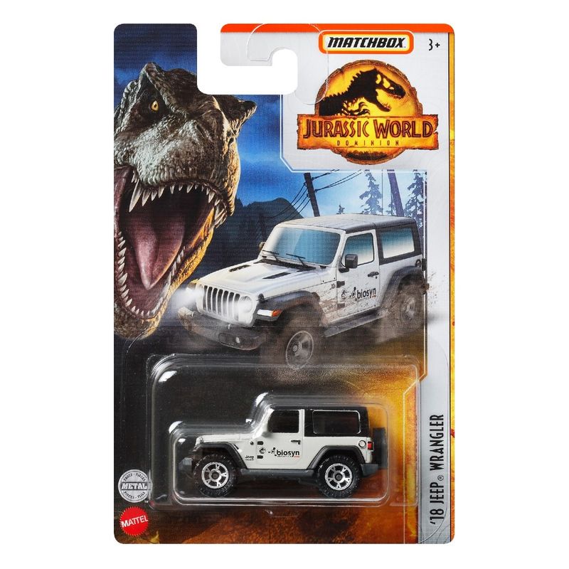 Matchbox-Jurassic-World-Jeep-Wrangler-Branco---Mattel