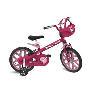 Bicicleta Hello Kitty Aro 16 - Bandeirante