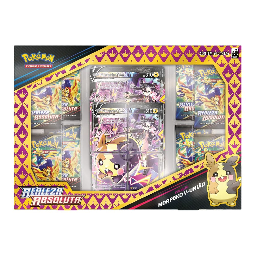 Jogo de Cartas Pokémon Box Pikachu V-União - Copag em Promoção na