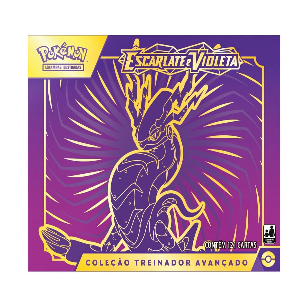 Pokémon Box Escarlate E Violeta Miraidon Copag Toymania Loja Toymania