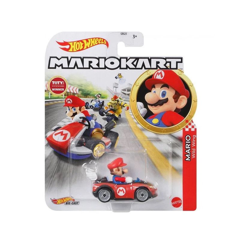 Hot-Wheels-Mario-Kart-1-64-Mario---Mattel