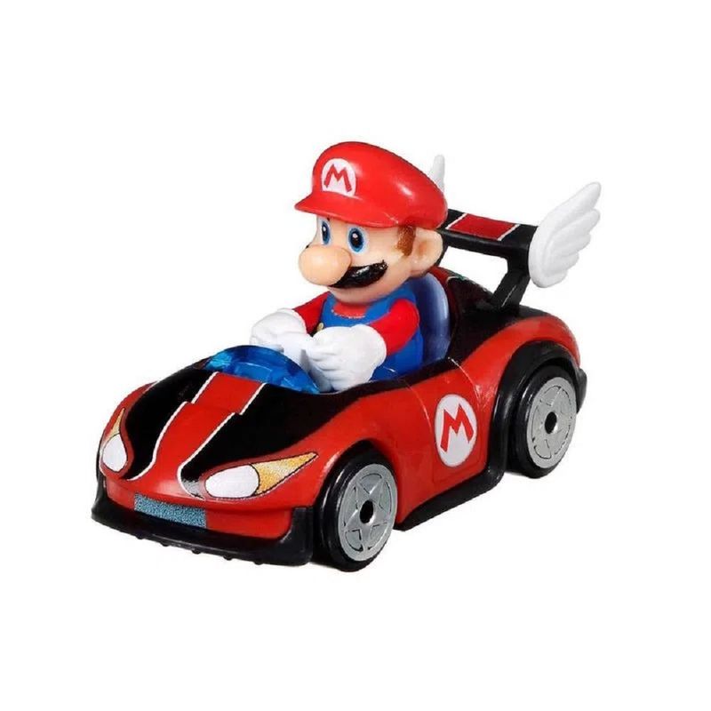 Hot-Wheels-Mario-Kart-1-64-Mario---Mattel