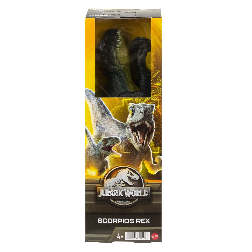 Jurassic World Dinossauro com Movimento T-Rex 30 Cm - Mattel - Loja ToyMania