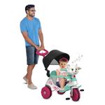 Triciclo-Velobaby-Gatinha-com-Capota-e-Pedal---Bandeirante