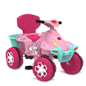 Quadriciclo Passeio Smart Quad Pedal Rosa - Bandeirante
