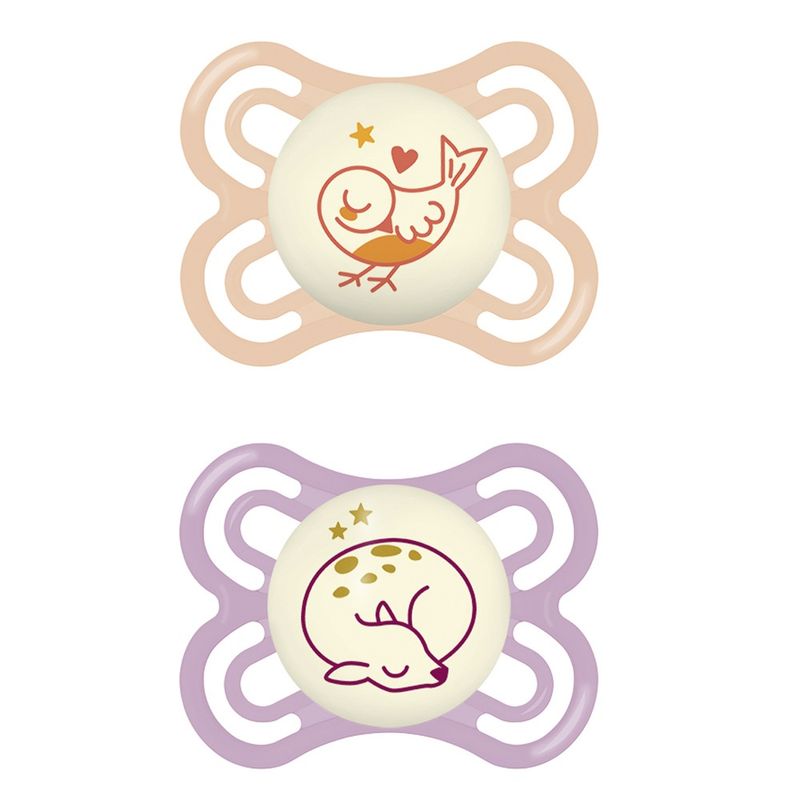 Chupeta-0-a-6-Meses-Perfect-Night-Rosa-Duplo---MAM-Baby