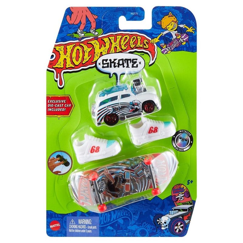 Skate de Dedo Hot wheels -CHALLENGE ACCEPTED