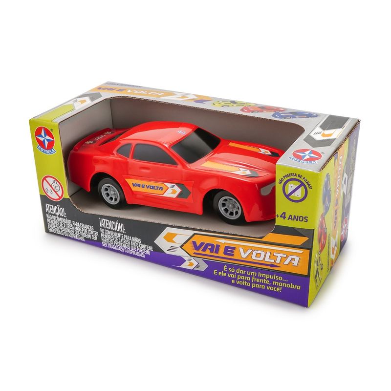 Carro-Vai-e-Volta-Esportivo-Vermelho---Estrela