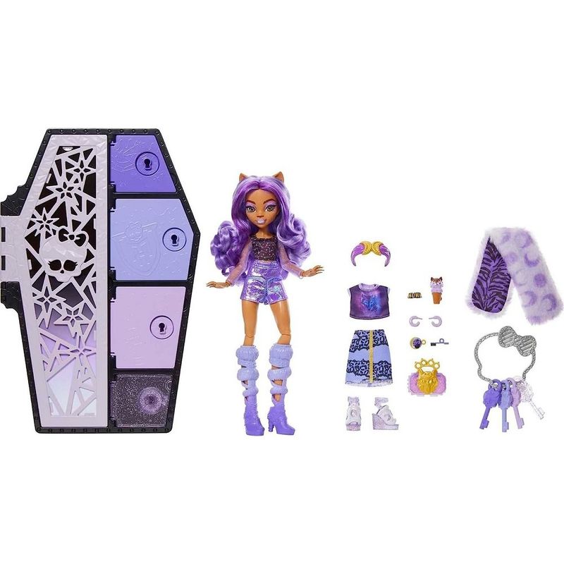 Monster-High-Boneca-Skulltimates-Horror-Clawdeen---Mattel