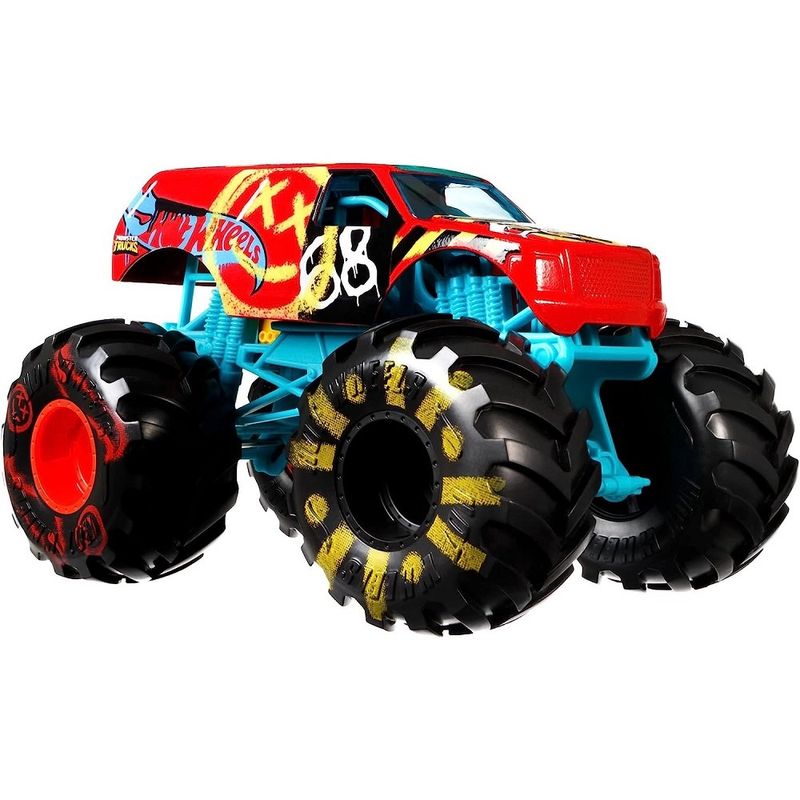 Hot-Wheels-Monster-Trucks-Oversized-Demo-Derby---Mattel