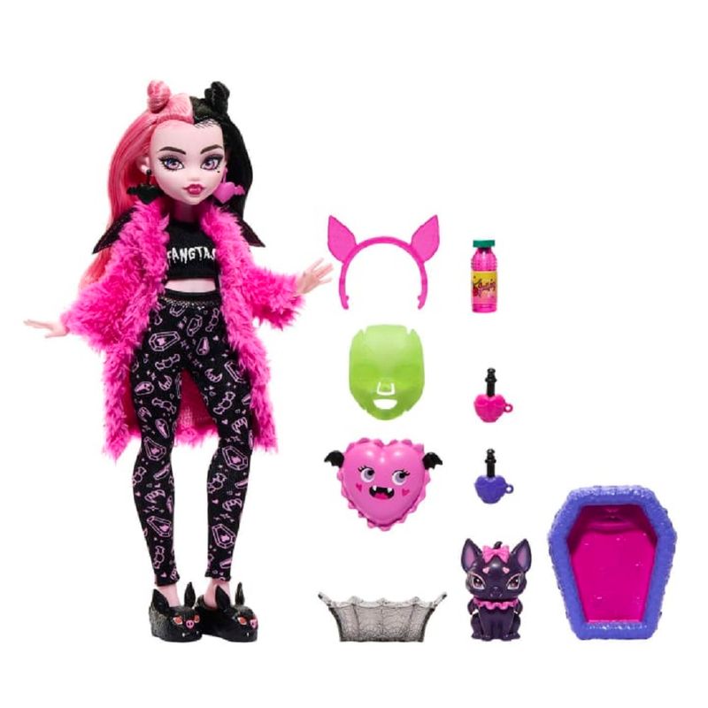 Monster-High-Boneca-Creepover-Draculaura---Mattel-
