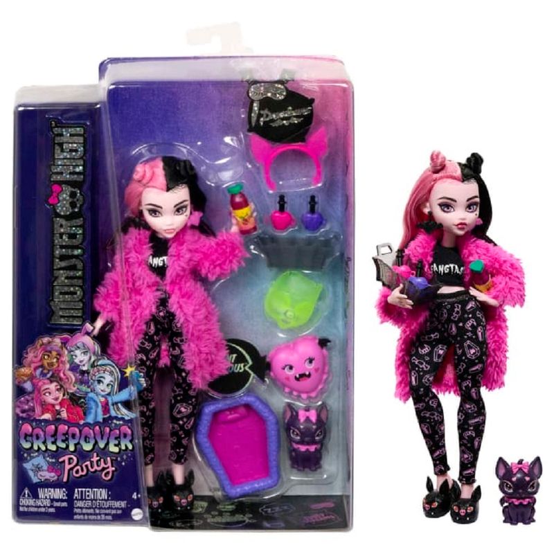 Monster-High-Boneca-Creepover-Draculaura---Mattel-