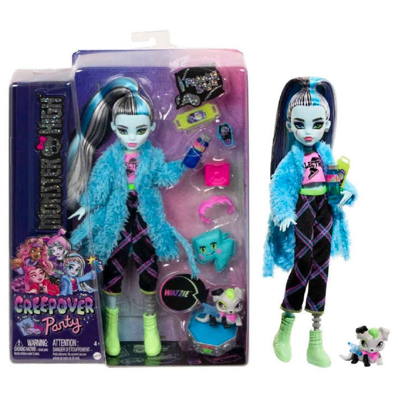 Monster-High-Boneca-Creepover-Frankie---Mattel-