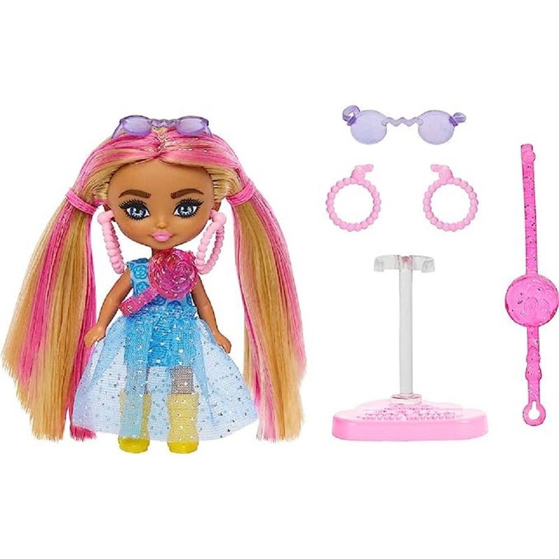 Barbie-Extra-Mini-Minis-Boneca-Vestido-Brilhante---Mattel