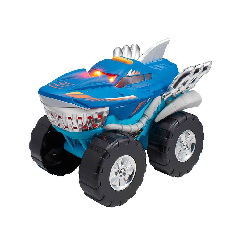 Carro-Monster-Movers-Tubarao-Azul---Fun-Divirta-se