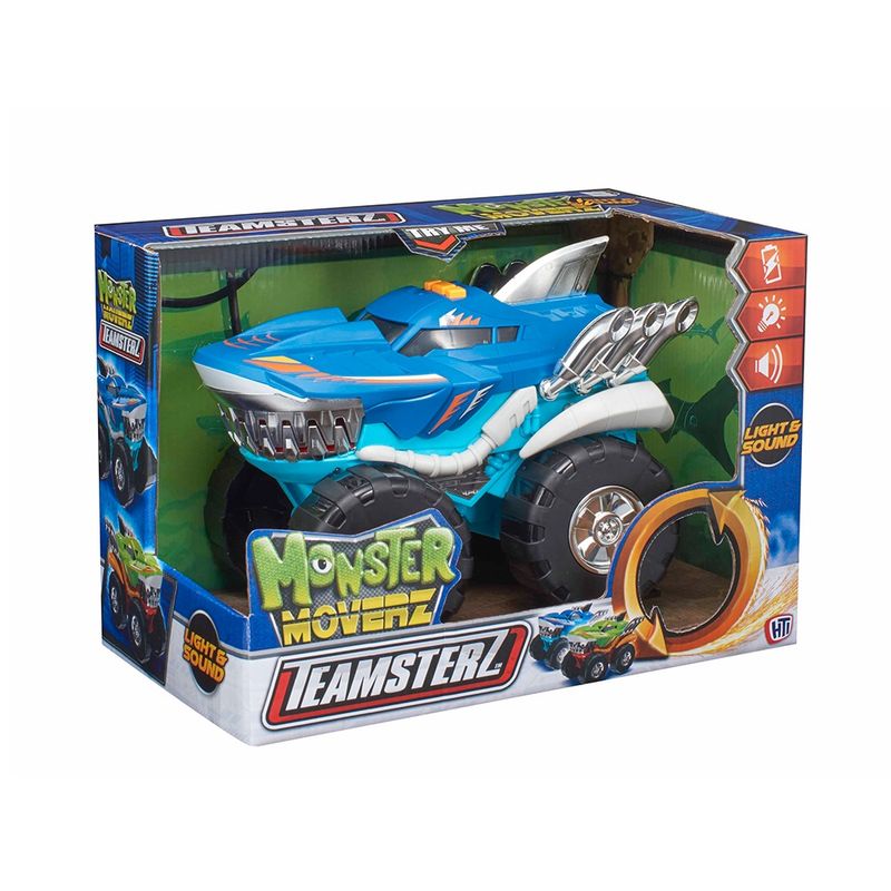 Carro-Monster-Movers-Tubarao-Azul---Fun-Divirta-se