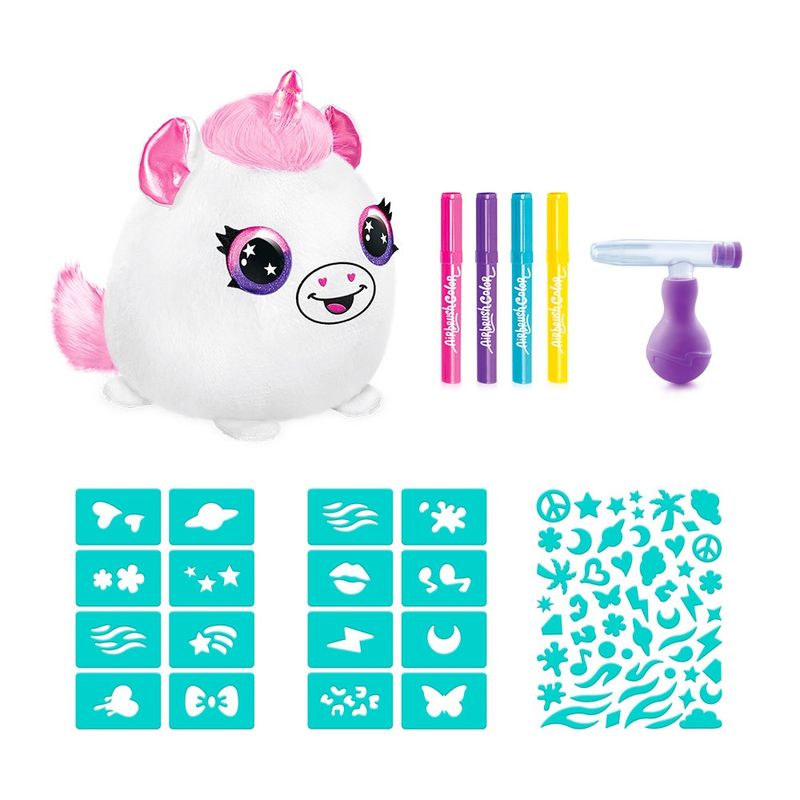 Pelucia-para-Pintar-Airbrush-na-Lata-Unicornio---Fun-Divirta-se
