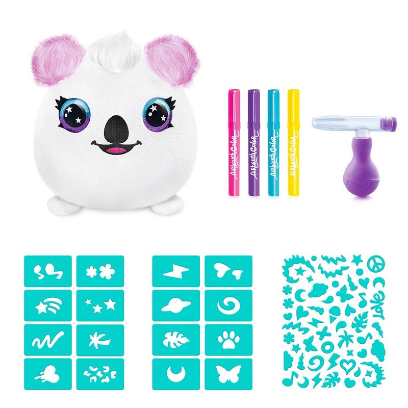 Pelucia-para-Pintar-Airbrush-na-Lata-Koala--Fun-Divirta-se