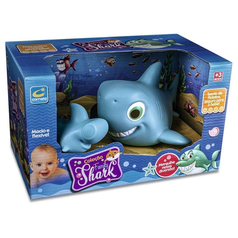 Tubarao-Azul-Family-Shark---Brinquedos-Cometa