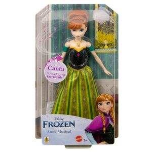 Disney Princesa Boneca Anna Música Mágica - Mattel
