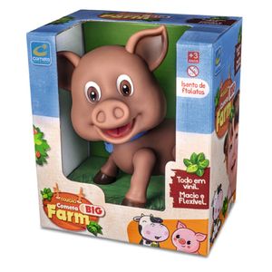 Coleção Big Farm Porquinho - Brinquedos Cometa