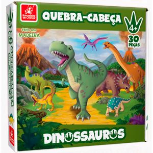 Quebra Cabeça 3D Dino Aventura - Brincadeira de Criança