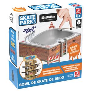 Skate Park Bowl de Skate de Dedo - Brincadeira de Criança