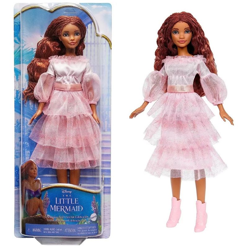 Disney-A-Pequena-Sereia-Boneca-Celebracao-Ariel---Mattel