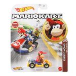 Hot-Wheels-Mini-Veiculo-Mario-Kart-Diddy-Kong---Mattel