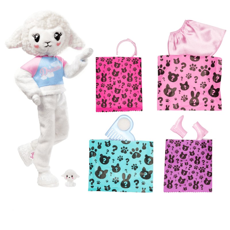 Barbie-Cutie-Reveal-Boneca-Camisetas-Fofas-Ovelha