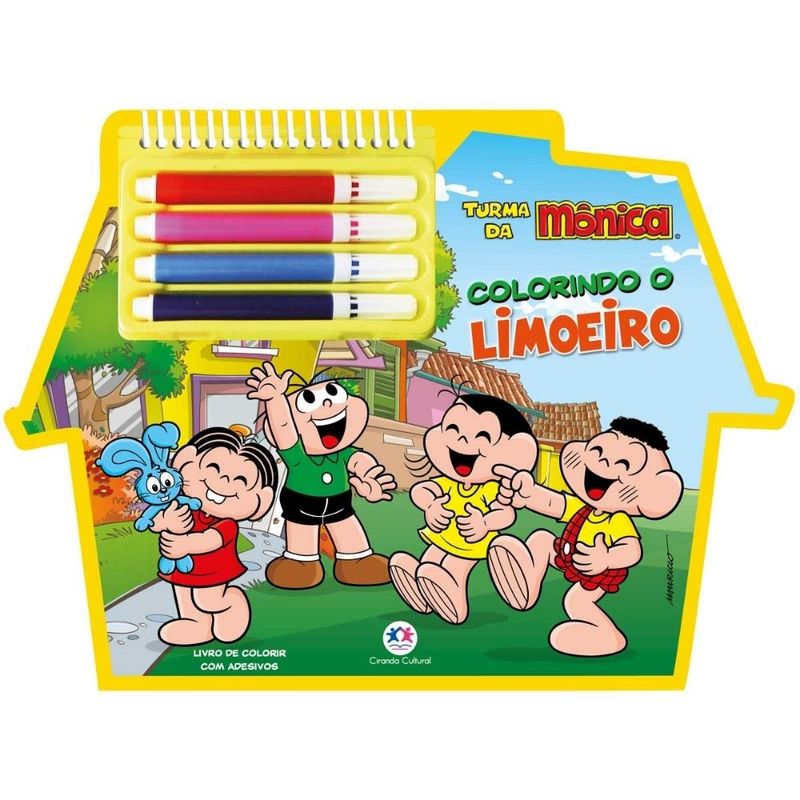 LIVRO PARA COLORIR - TURMA DA MONICA CUIDADOS DO DIA A DIA CIRANDA CULTURAL