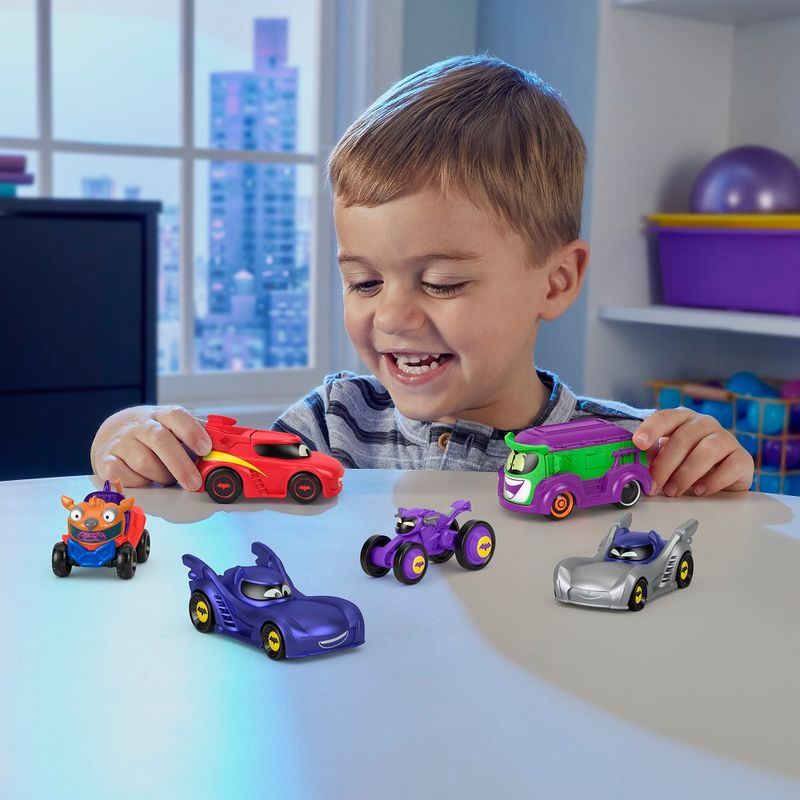 FisherPriceBatwheelsBatcastMetalRedbirdMattel