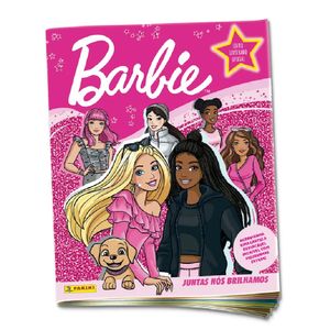 Álbum Barbie Juntas Nós Brilhamos com 6 envelopes - Panini