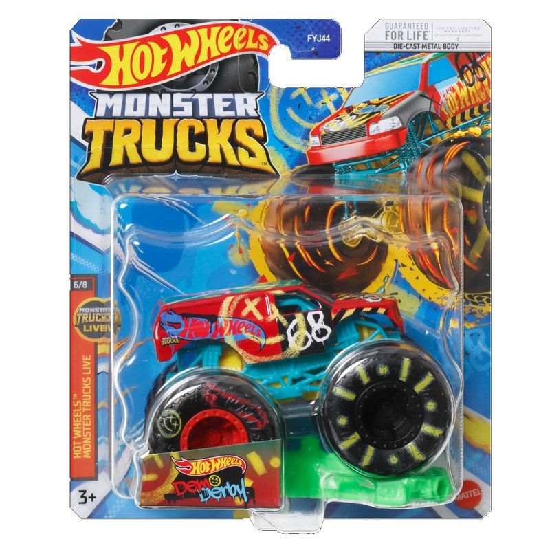 Hot-Wheels-Monster-Trucks-Demo-Derby-Live---Mattel