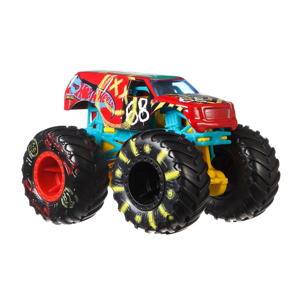 Hot Wheels Monster Trucks Hot Wheels 4 Vs Hot Wheels 1 - Mattel Toy Mania -  Loja ToyMania