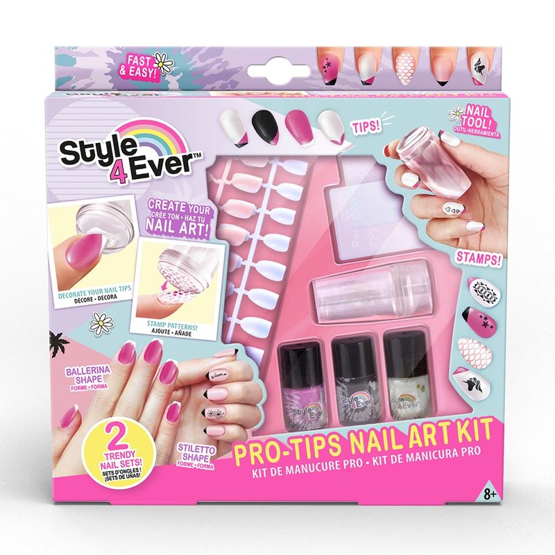 Kit-de-Arte-para-Unhas-Pro-Tips---Fun-Divirta-se