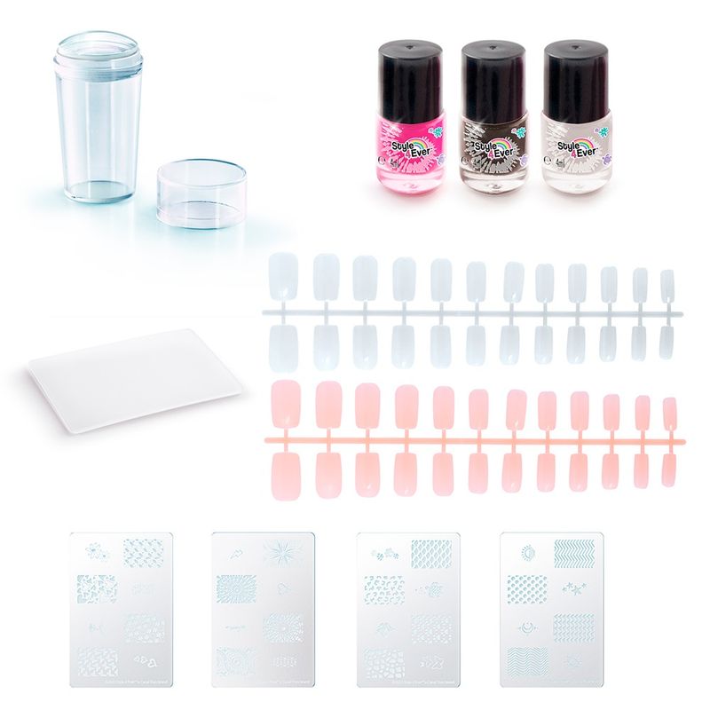 Kit-de-Arte-para-Unhas-Pro-Tips---Fun-Divirta-se