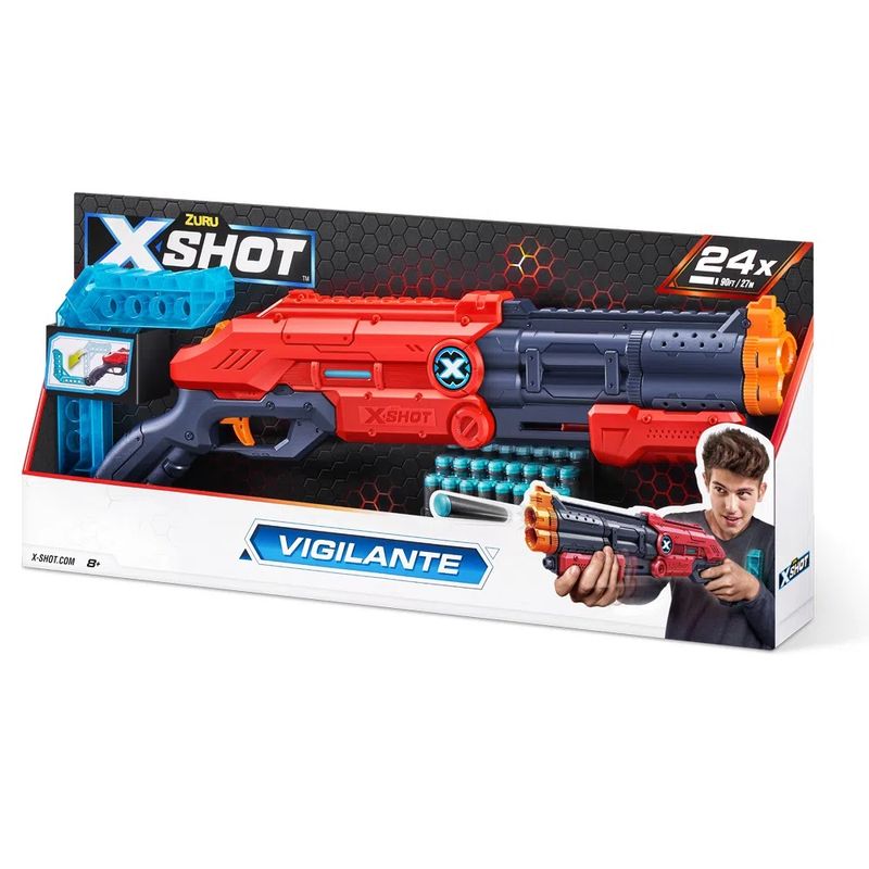 Lancador-de-Dardos-X-Shot-Red-Vigilante---Candide