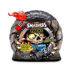 Smashers Monster Truck Vermelho Série 1 - Fun Divirta-se