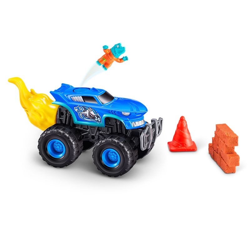 Smashers-Monster-Truck-Amarelo-Serie-1---Fun-Divirta-se
