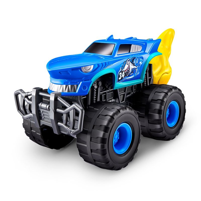 Smashers-Monster-Truck-Amarelo-Serie-1---Fun-Divirta-se