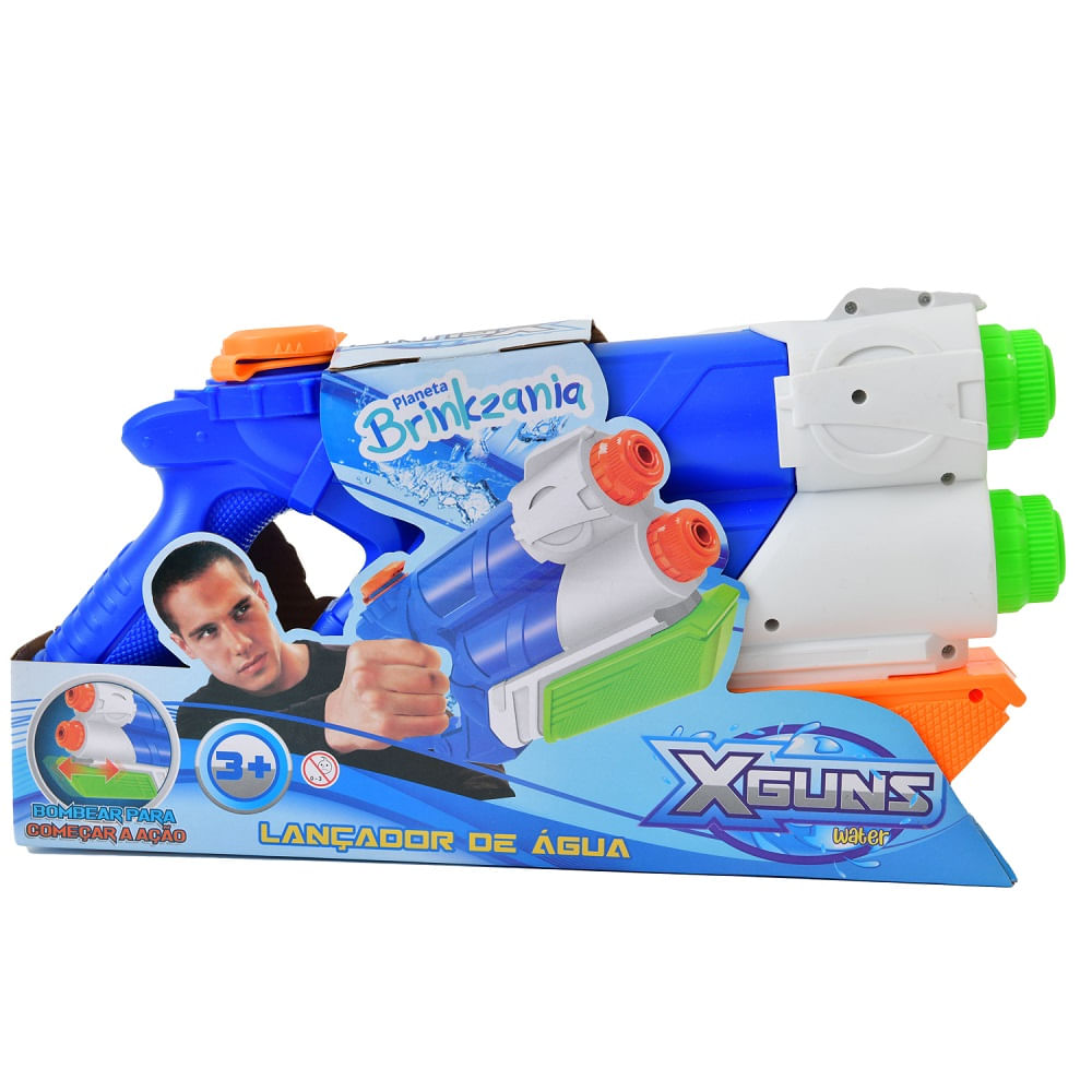 Brinquedo Lança Água Poderoso da Brink+ Diversão Toys 