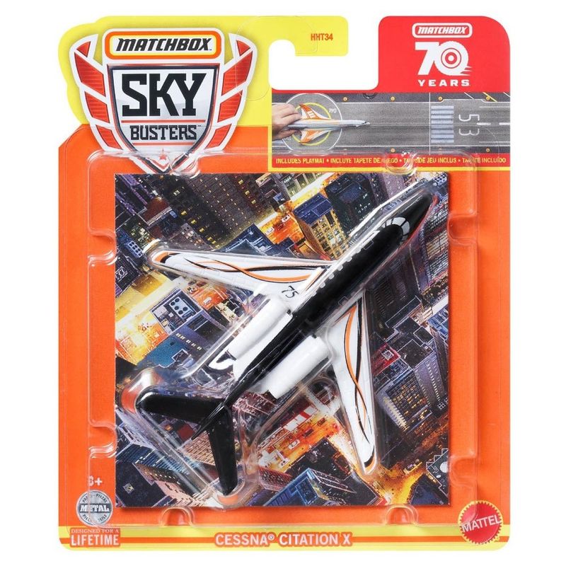Matchbox-Cessna-Citation-X-Sky-Busters---Mattel-