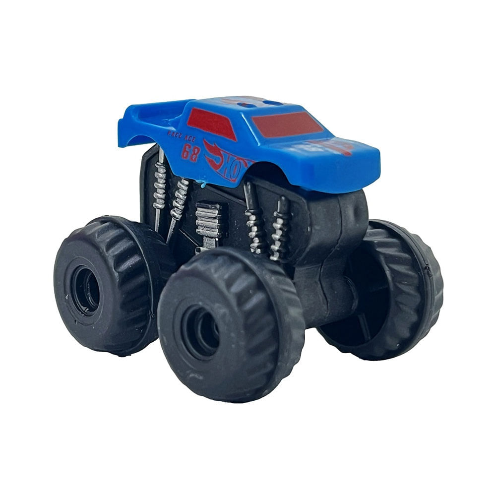 Hot Wheels Carro Com Chaveiro Lançador Azul - Fun - UPA STORE