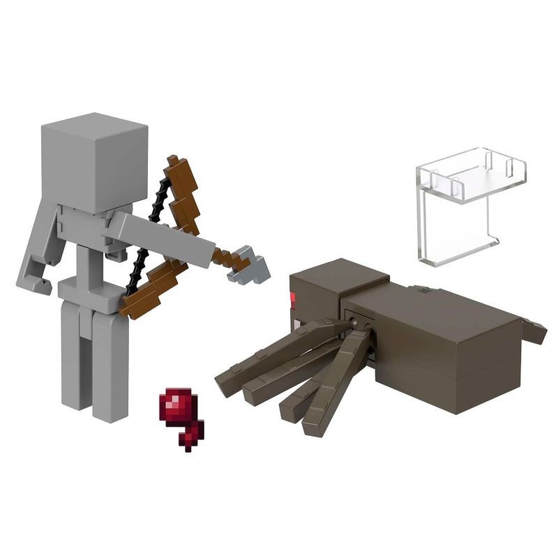 Minecraft-Pacote-Esqueleto-e-Aranha---Mattel