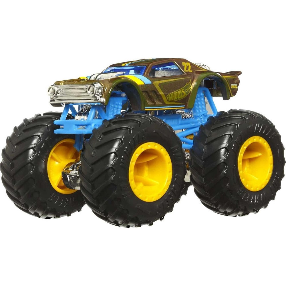 Hot Wheels Monster Trucks Color Night Shifter Mattel Toymania Barão Distribuidor 4868