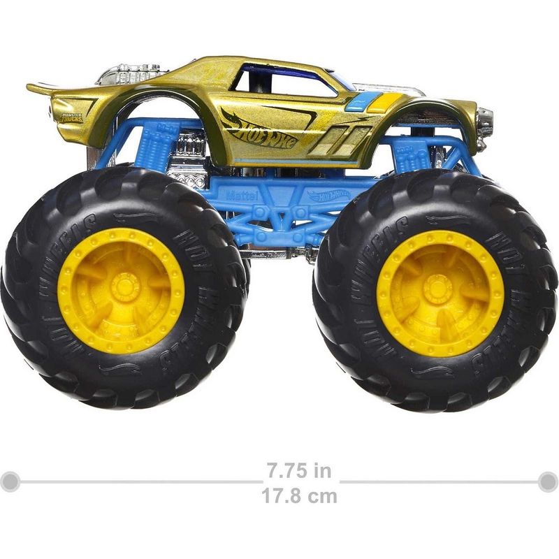 Hot Wheels Monster Trucks Color Night Shifter Mattel Toymania Barão Distribuidor 6397