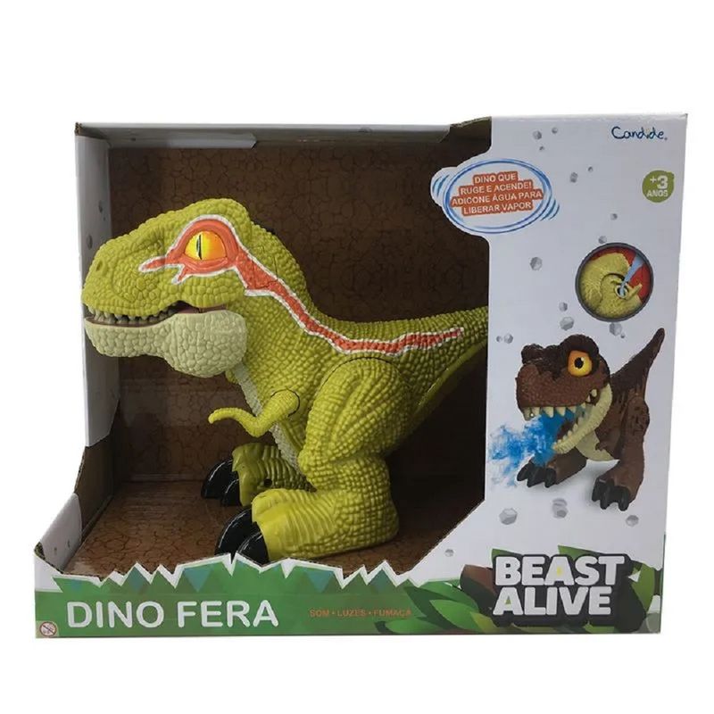 Beast-Alive-Dino-Fera-Amarelo---Candide